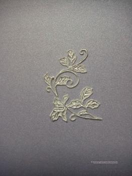 Verzierwachs, Wachsmotiv, Weinranke klein versch. Farben