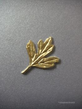 Verzierwachs, Wachsdekor, "Ahornblatt" klein