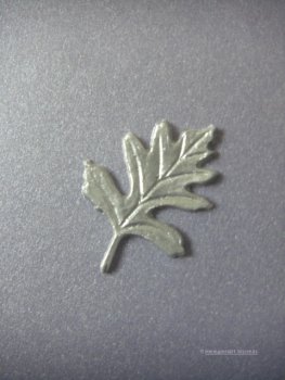 Verzierwachs, Wachsdekor, "Ahornblatt"