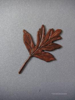 Verzierwachs, Wachsdekor, "Ahornblatt" groß