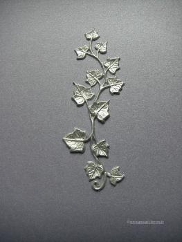 Verzierwachs, Wachsmotiv, Efeuranke groß