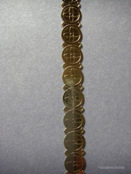 Verzierwachs Borte "Sternblüte"