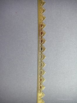 Verzierwachs Borte "Fächer / Bogen"