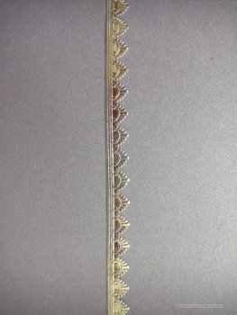 Verzierwachs Borte "Fächer / Bogen"