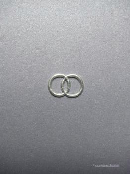 Verzierwachs "Ringe klein"