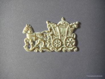 Verzierwachs "große Hochzeitskutsche"