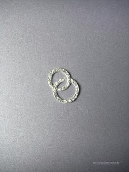 Verzierwachs "Ringe geknittert"