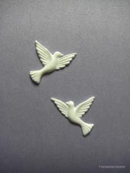 Verzierwachs "Taubenpaar re+li"