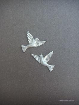 Verzierwachs "Taubenpaar re+li"