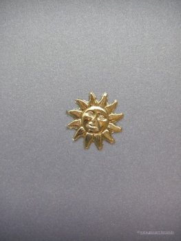 Wachsornament "Sonne" hochglanz