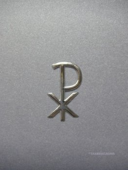 Wachsdekor "Pax" silber hochglanz