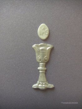 Verzierwachs, Kommunion "Kelch"