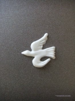 Verzierwachs - Ornament, Taube, Hl. Geist
