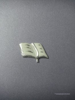 Verzierwachs - Wachsdekor  "Buch mit Band"