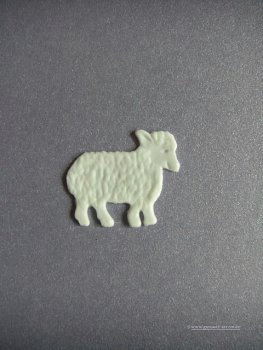 Verzierwachs - Wachsdekor "Schaf"