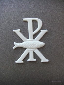 Verzierwachs - Wachsdekor  "Pax & Fisch"