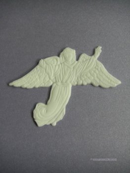 Verzierwachs Ornament "Schutzengel" versch. Farben