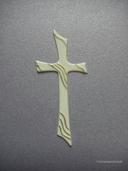 Verzierwachs - Wachsdekor  "Kreuz"  versch. Farben