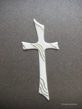 Verzierwachs - Wachsdekor  "Kreuz"  versch. Farben