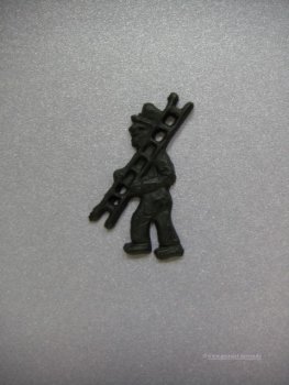 Verzierwachs, Wachsmotiv, "Schornsteinfeger"