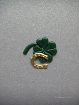 Verzierwachs, Wachsmotiv, "Kleeblatt + Hufeisen"