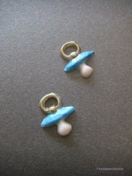 Wachsmotiv  "Schnuller" 2er Set