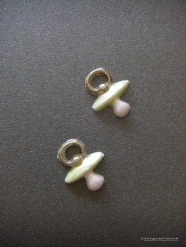 Wachsmotiv  "Schnuller" 2er Set