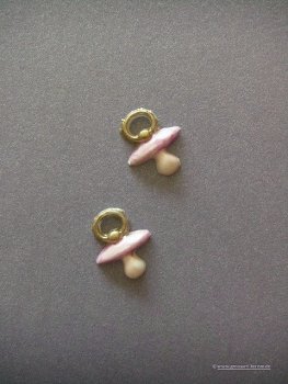 Wachsmotiv  "Schnuller" 2er Set