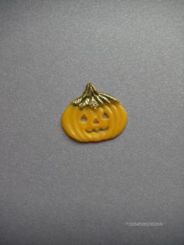 Verzierwachs, Wachsdekor, "Kürbis mit Gesicht"