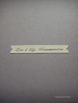 Spruchband "Zur 1. hl. Kommunion"