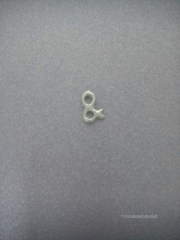 Verzierwachs Zeichen"&"gold oder silber matt