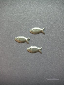 Verzierwachs Taufe, Kommunion "Fisch" 3er Set