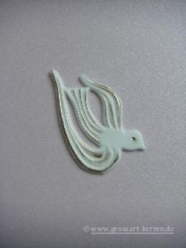 Verzierwachs - Ornament, "Taube"