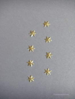 Verzierwachs / Wachsornament "Sterne"  8er Set