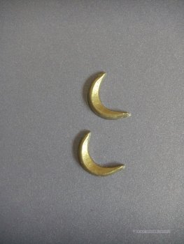 Verzierwachs / Wachsmotiv "Mond" 2er Set