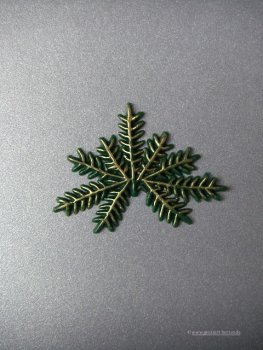 Verzierwachs / Wachsornament "Tannenzweig"