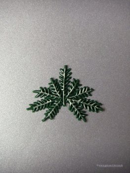 Verzierwachs / Wachsornament "Tannenzweig"