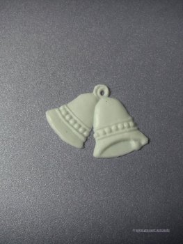 Verzierwachs / Wachornament "Doppelglocke"