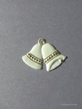 Verzierwachs / Wachornament "Doppelglocke"