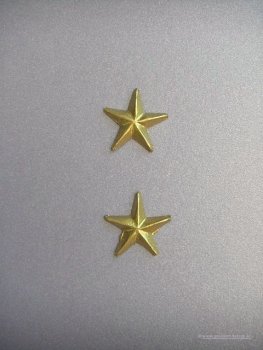 Verzierwachs / Wachsornament "Stern" groß 2er Set