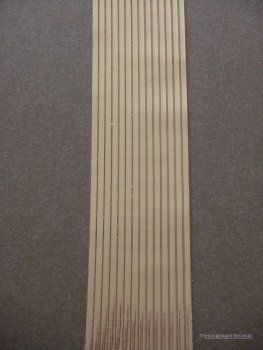 Verzierwachsstreifen "Flachstreifen 3 mm"