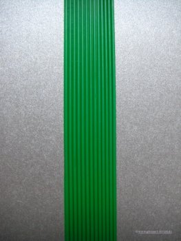 Wachsstreifen rund  2 mm grün