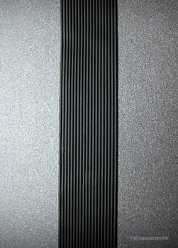 Verzierstreifen rund  2 mm schwarz