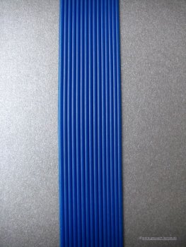 Verzierstreifen rund  2 mm blau