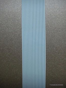 Verzierstreifen rund  2 mm hellblau