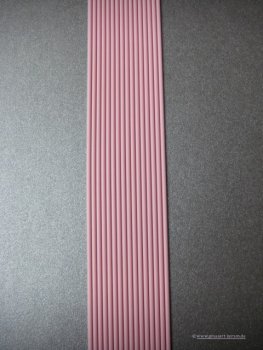 Verzierstreifen rund  2 mm rosa