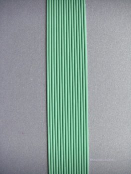 Verzierwachsstreifen rund  2 mm pastellgrün