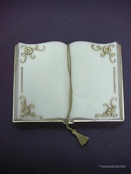 Wachsbuch klein mit Beschriftungsfolie