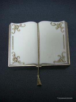 Wachsbuch klein mit Beschriftungsfolie