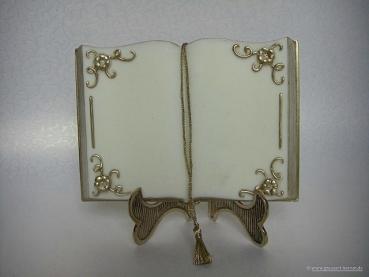 Wachsbuch klein mit Beschriftungsfolie